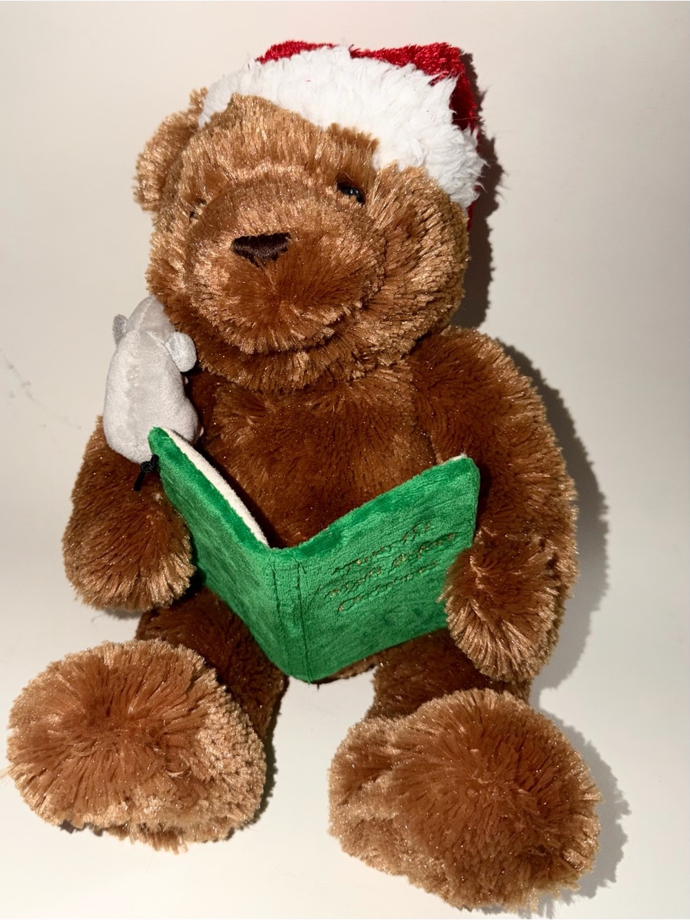 Gund Storytime Animated Bear ‘Twas The Night Before Christmas 2008 Plush Tested
